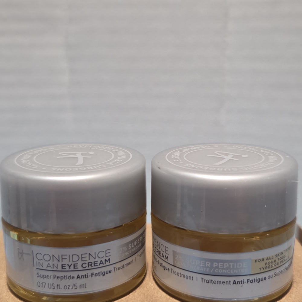 IT Cosmetics Super Peptide Eye Cream - Gold and Silver